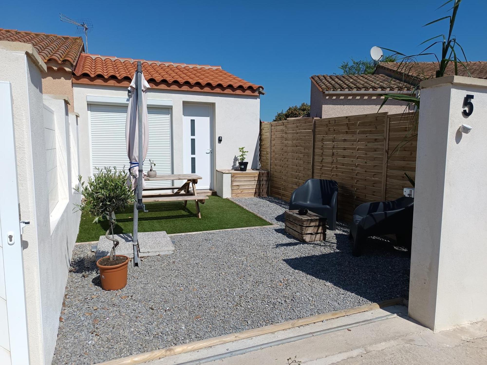 Studio Cosy Sainte Marie La Mer 66470 Eksteriør bilde